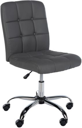 Clp Clp - Silla De Oficina Trenton Polipiel Gris