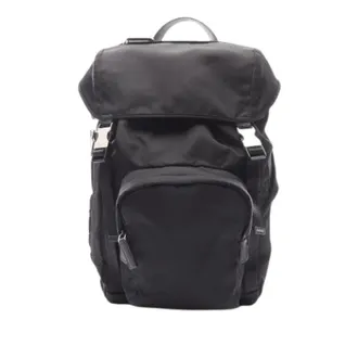 Prada unisex, Pre-owned, Zwart, Maat: ONE Size Nylon