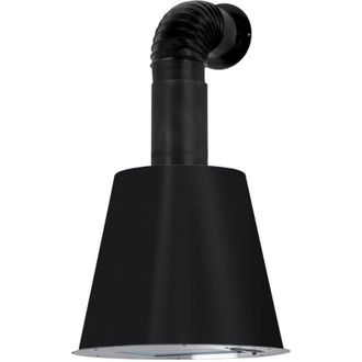 Elleci Elleci - Urban Cappa aspirante a parete Nero 520 m3/h