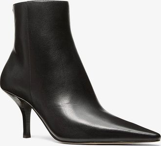 Michael Kors Selina Leather Ankle Boot