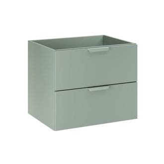 Petits Meubles Mueble lavabo 60cm mate paneles laminados verde