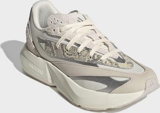 adidas Sneaker ADIDAS SPORTSWEAR LIGHTBLAZE, Damen, Gr. 38,5, sanftes wei&szlig;, silber metallic, grau one, Leder, Textil, Schuhe Sneaker