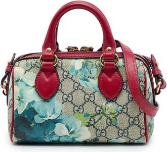 Gucci Pre-owned Gucci Mini GG Supreme Blooms Boston Bag Ladies FD6TP2MHF7PKDTL4