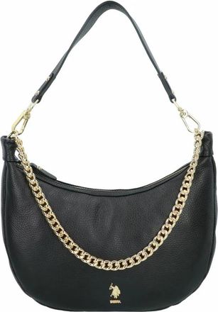 U.S.Polo Association Shoulder Bags - Dames - Schoudertassen - Zwart - ONE Size - Leer - Tassen