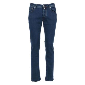 Jacob Cohen Slim-fit Jeans, male, Blue, Size: W40 Slim-fit Jeans