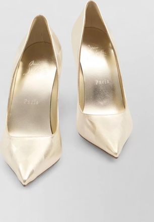 Christian Louboutin miss z pumps laminated lamb leather stiletto