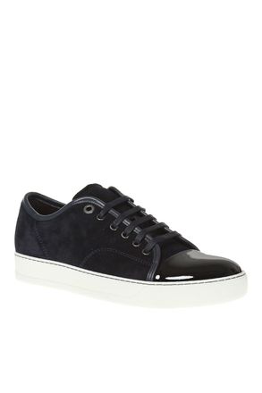 Lanvin DBB1 Sneakers, Mens, Navy Blue