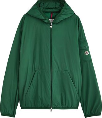 Moncler Monteynard Padded Hooded Shell Jacket - Green - 6 (UK46 / Xxxl)