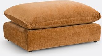 La Redoute Interieurs Moduleerbare poef, getextureerd fluweel, Malo