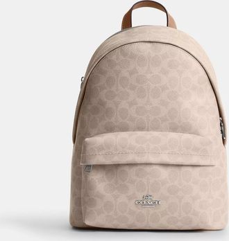 Coach Taylor Small Backpack In Signature Canvas