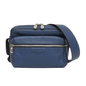 Louis Vuitton Pre-owned Outdoor Messenger PM M33437 - Heren - Pre-owned - Blauw - Maat: ONE Size Leer