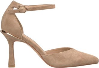 Alma En Pena Schoen met hak en enkelbandje - Dames - Pumps - Bruin - 36 EU - Schoenen