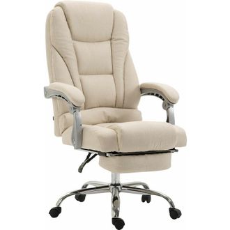 Clp Sedia da ufficio Pacific in tessuto crema