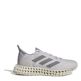 adidas Womens Dfwd Low Top Running Sneakers in Grey/Silver