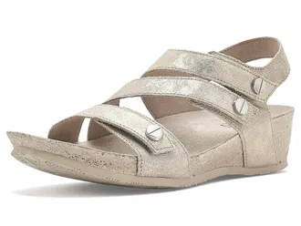 Munro Del Mar Womens Wedge Shoes Cream : 7.5 WW (EE), Suede