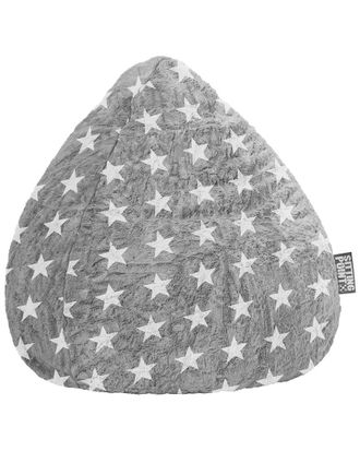 Gouchee Home Fluffy Stars Soft Faux-Fur Bean Bag Chair