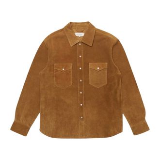 Edwin Hombre, Camisas, Marr&oacute;n, Talla: XL