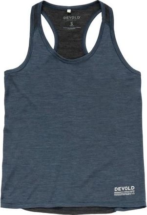 Devold Endurance Merino 130 Singlet Laufshirt f&uuml;r Damen | blau