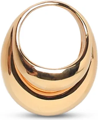 Panconesi Double Blow Up Gold Copper Ring