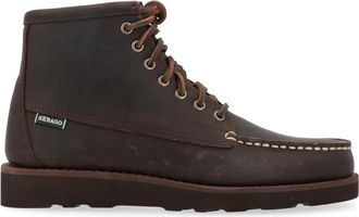 Sebago Tala Mid Crazy Horse - Heren - Veterlaarzen - Bruin - 44 EU - Leer - Schoenen