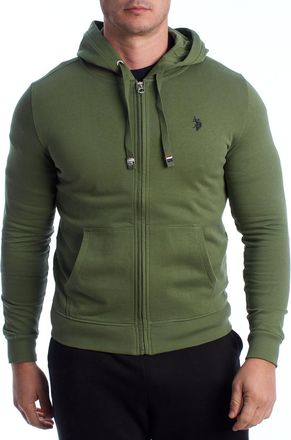 U.S.Polo Association Heren Zip-Up Hoodie 67353