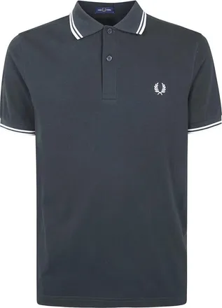 Fred Perry Heren, Tops, Groen, Maat: L