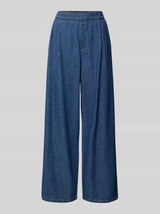 Jake*s Wide Leg Jeans mit elastischem Bund in Eisblau, Gr&ouml;&szlig;e 32