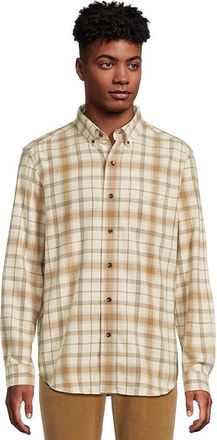 L.L.Bean Scotch Plaid Flannel Shirt Traditional Fit Mens Clothing Bean Of Freeport Natural : 2XL, Flannel/Cotton