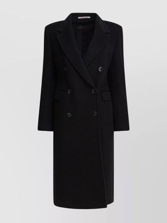 Tagliatore cashmere double-breasted coat