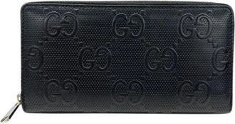 Gucci Pre-owned Wallets, male, Black, Size: ONE SIZE Pre-owned Vintage Long Wallet