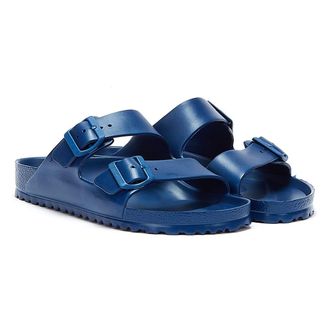 Birkenstock Shop Voor Birkenstock Arizona Eva Heren Marineblauwe Sandalen
