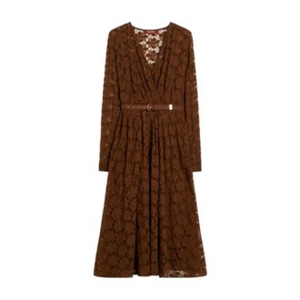 Max Mara Mujer, Vestidos, Marr&oacute;n, Talla: L