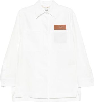 Fendi Logo-patch Jacket