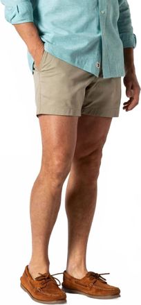 Duck Head Chino Summer School Short In Khaki
