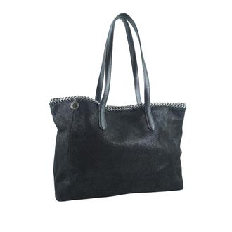 Stella McCartney Tweed handschoen Shaggy Deer Falabella Oost-West Shopper Tote