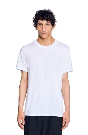 Sandro Cotton T-shirt in White at Nordstrom, Size Xx-Large