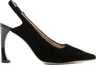 Emporio Armani Schoenen, Dames, Zwart, 38 EU, With Heel