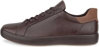 Ecco Mens Soft 7 Sneaker In Mocha/cocoa Brown