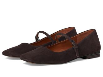 Franco Sarto Tinsley Mary Jane Flats Womens Flat Shoes Hickory Brown : 8.5 M, Leather