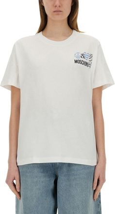 Moschino T-Shirt With Print-Donna