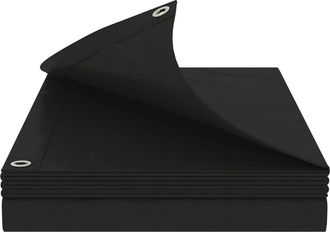 vidaXL Lona Con Ojales Gris Antracita 6 X 10 M 180 Gsm Pe Vidaxl