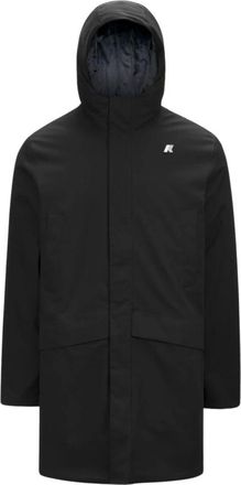 K-Way Chaqueta Jarno Twill Marmotta - Coats - Hombre - Negro - 3XL