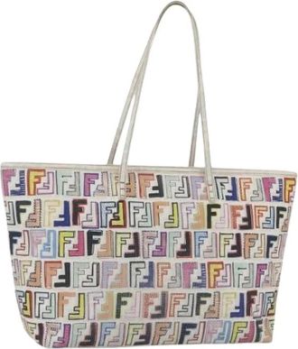 Fendi Pre-owned Tote Bags, female, Multicolor, Size: ONE SIZE Pre-owned Plastic Tote Bag