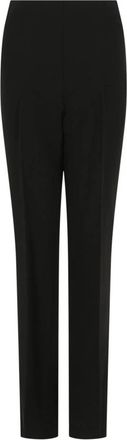 Ferragamo Womens High-Waisted Trousers In Black