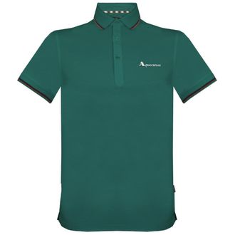 Aquascutum Unisex Logo Polo voor volwassenen (Groen)