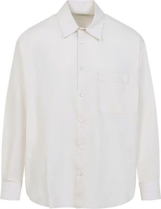 Christophe Lemaire Light Cream Cotton Regular Shirt