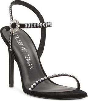 Stuart Weitzman Gemcut Sandal in Black at Nordstrom Rack, Size 6.5