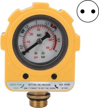 OEM Controlador Autom&aacute;tico De Presi&oacute;n De Bomba De Agua Con Rosca Npt4 1500w 30a 0-60psi E04-1500eu Enchufe Ac220v