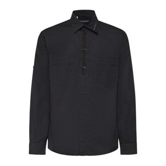 Dolce & Gabbana Cotton Shirt with pockets - male - Dolce & Gabbana - Casual Shirts - Black - L - Shirts