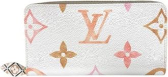 Louis Vuitton Pre-owned Wallets, female, Multicolor, Size: ONE SIZE Pre-owned Canvas Wallet